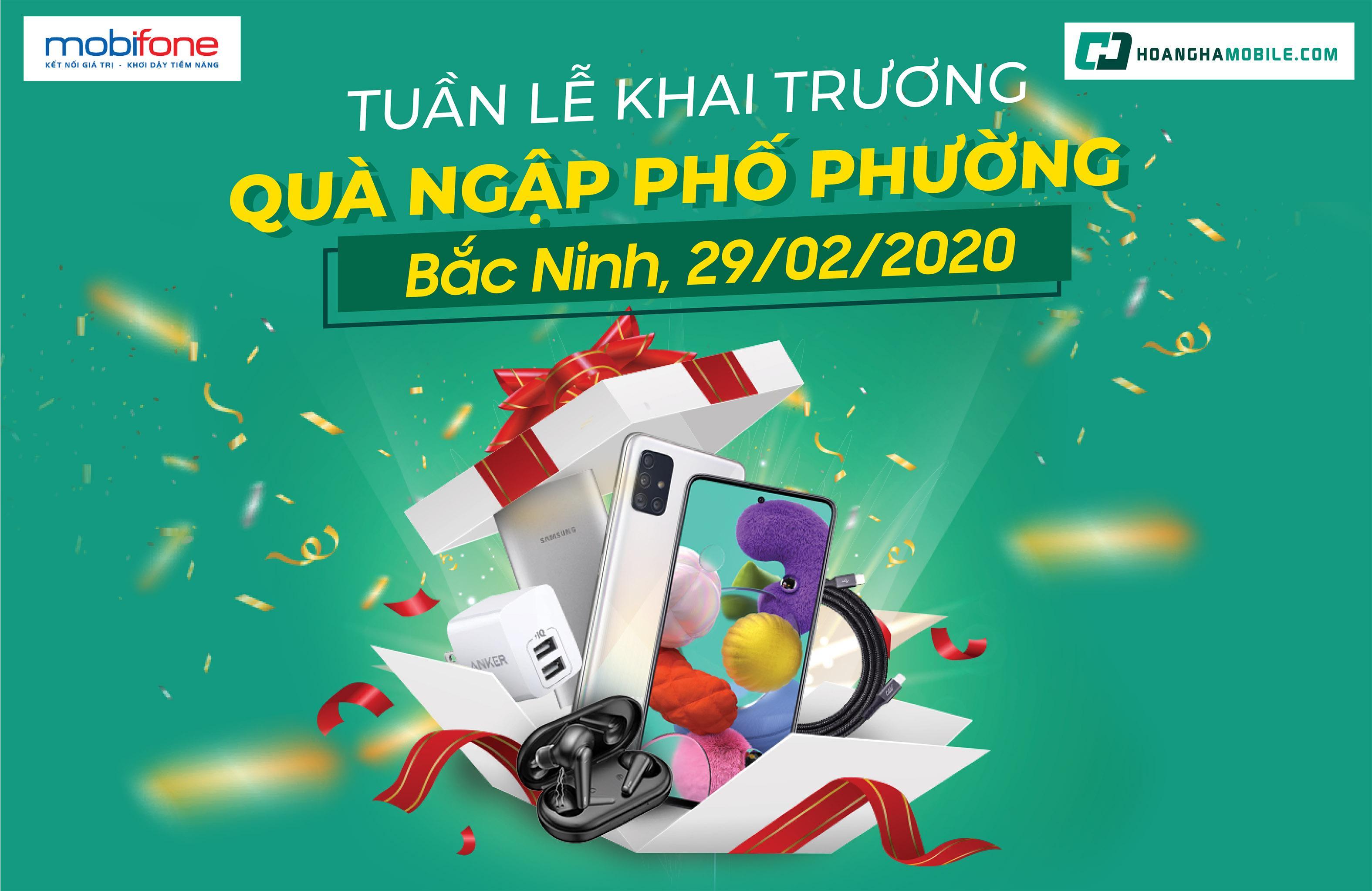 Le khai truong Hoang Ha Mobile tai Bac Ninh